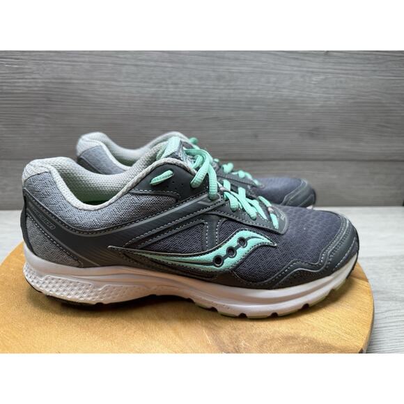 Saucony Women's Grid Cohesion Running Shoes Grey Size 9 - Picture 1 of 10